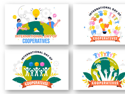 10 International Day of Cooperatives Illustration