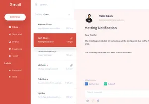Gmail re-design