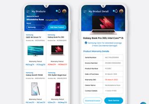 Check Product Warranty and Service Booking Mobile App UI Kit