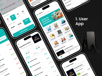 Carwash Booking App | DeliCarwash