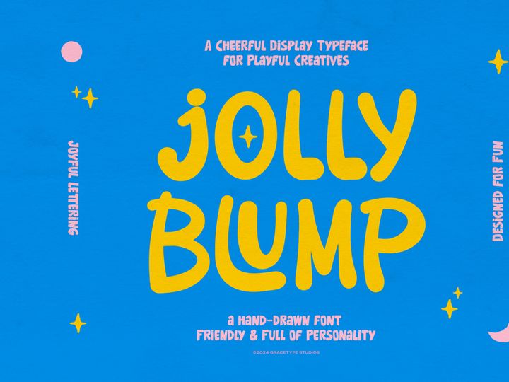 Jolly Blump | Hand Drawn Font