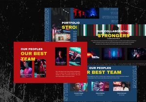 Strongers Creative Google Slide Template