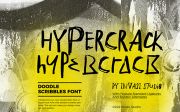 Hypercrack - Scribbles Font