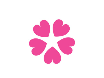 flower vector icon design template preview picture