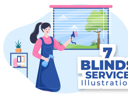7 Mini Blinds Service Illustration preview picture
