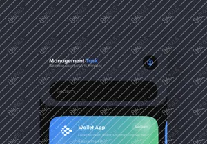 Management Task Mobile Apps UI KIT