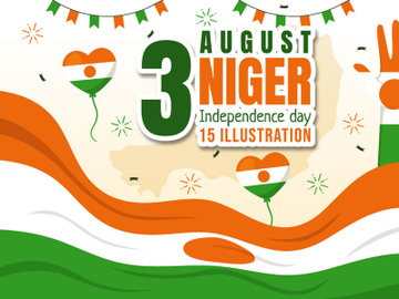 15 Happy Niger Republic Day Illustration preview picture