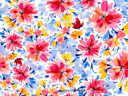 Floral Watercolor Backgrounds