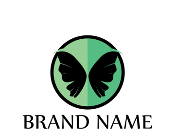Butterfly logo design preview picture