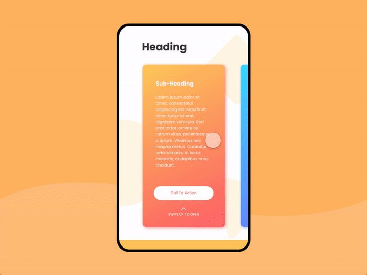 Card Layout Template