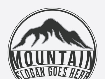 Mountain logo preview picture