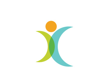 Healthy People illustration design template preview picture