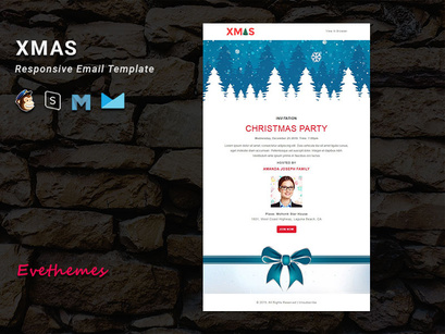 X-MAS - 1 - Christmas Responsive Email Templates
