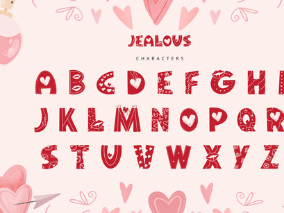 Jealous - Romantic Display Font