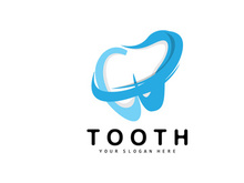 Tooth logo, Dental Health Vector, Care Brand Illustration