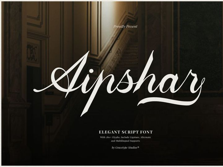 Aipshar | Elegant Script
