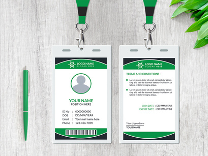 Creative ID Card Design by Md Rony Ahmed ~ EpicPxls
