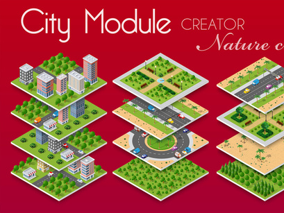 City module creator Nature City