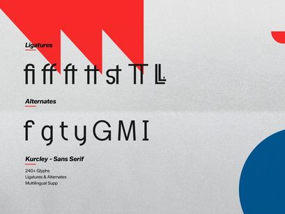 Kurcley | Geometric Sans Serif