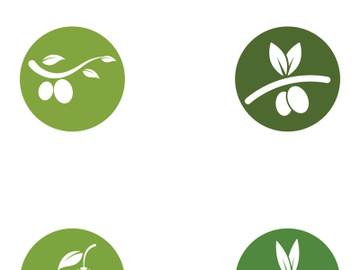 Olive fruit logo design. preview picture