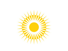 Sun Vector illustration Icon