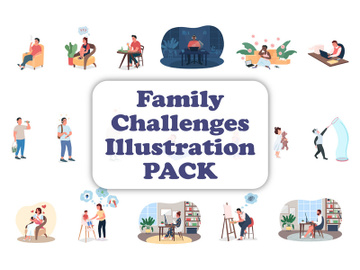 Family challenges bundle preview picture
