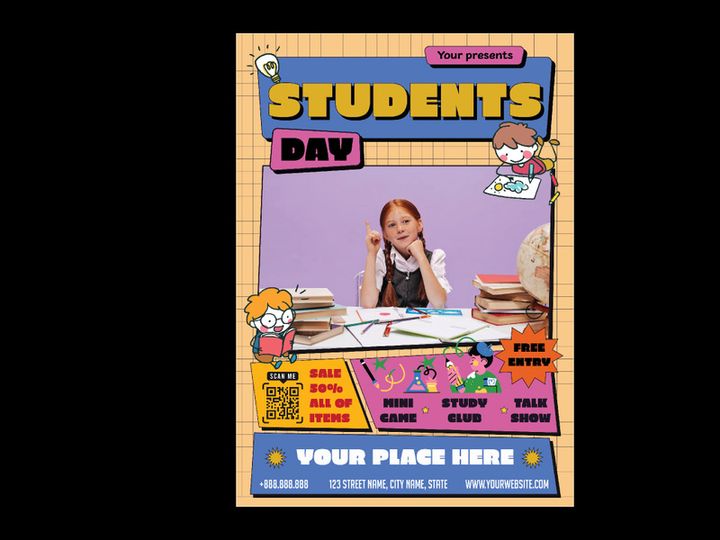 Students Day Flyer