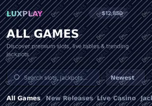 LuxPlay Casino App UI Design | Luxury Mobile Gaming & Slots Expe