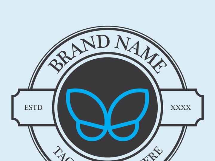 Butterfly logo design