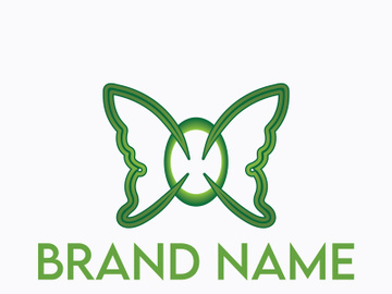 Butterfly logo design preview picture
