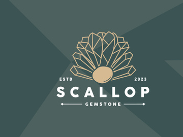 Seashell Logo, Inspirational Scallop Design preview picture