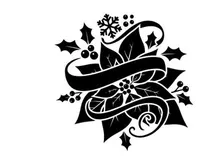 Weihnachtsgeschenkband Schleife Vektorillustration
