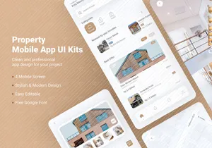 Property Mobile App UI Kits