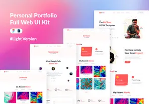 Personal Portfolio Web UI Kit