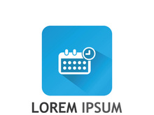 Calendar logo design.