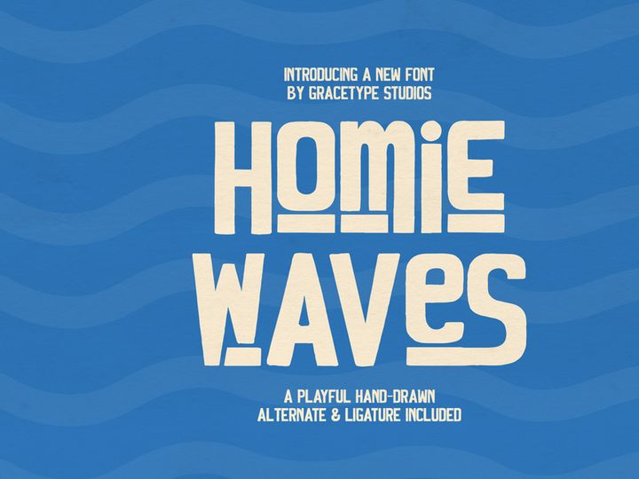 Homie Waves | Playful Hand Drawn