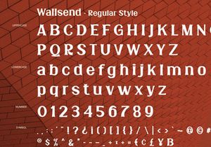 Wallsend - Display Font