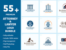 55+ Attorney Logo Bundle