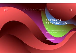 Abstract Red Background