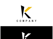 The letter K logo design is simple, elegant, modern, unique and luxurious. Logo for business cards, business, companies, fashion and brands, offices