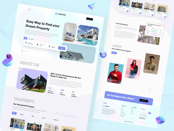 Real-Estate Landing Page preview picture