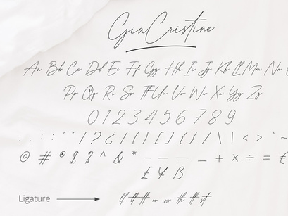 Gia Cristine - Elegant Signature Font