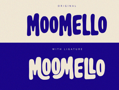 Moomello - Display Font