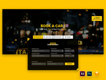 Hero Header for Cab Booking Websites-02 preview picture