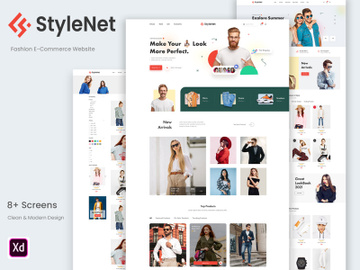 StyleNet Fashion E-Commerce preview picture