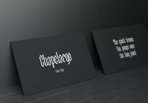 Chapelargo | Pixel Font