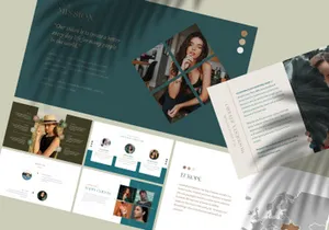 MOODESTA - Fashion Studio PowerPoint Template