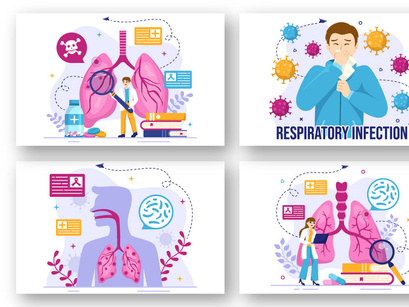 12 Respiratory Infection Illustration