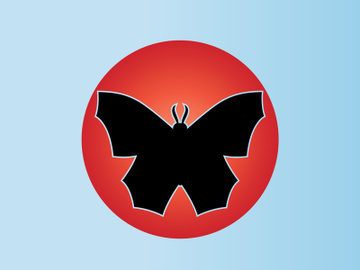 Butterfly logo design preview picture