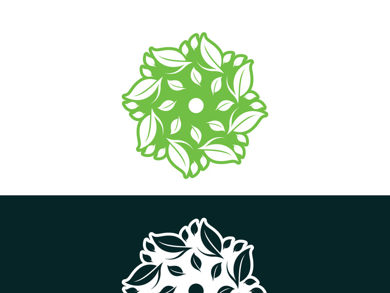 nature leaf logo, environment logo , ecology logo template